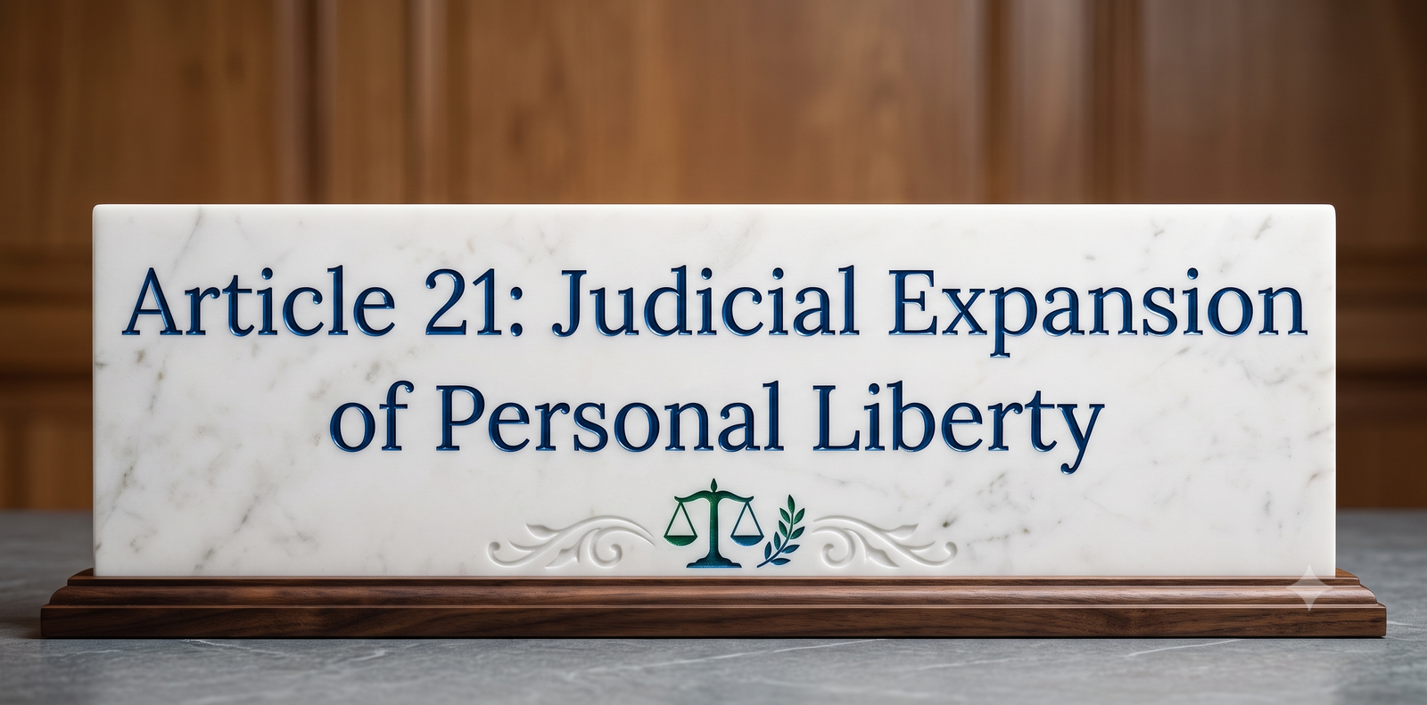 Article 21: Judicial Expansion of Personal Liberty