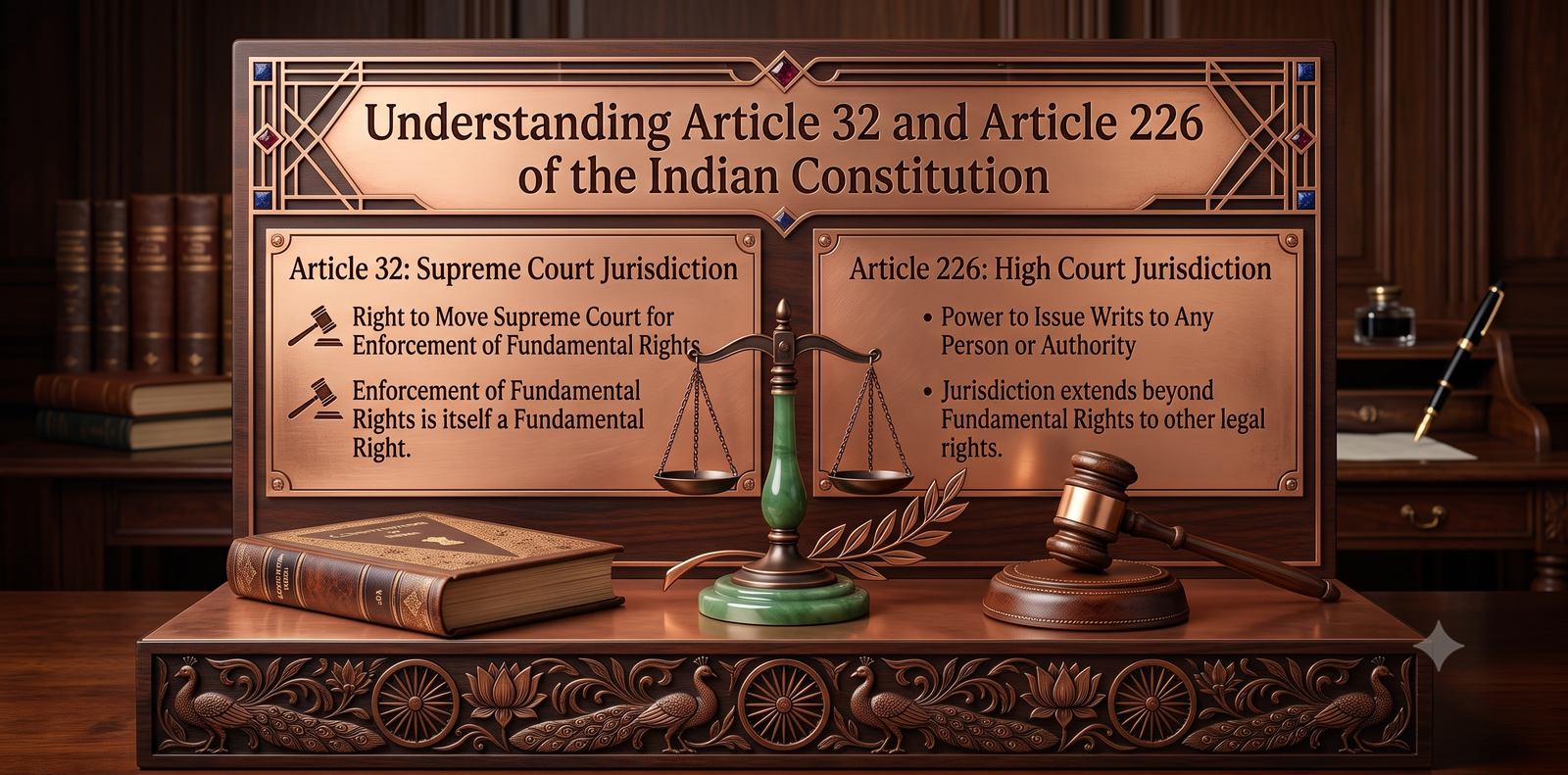 Understanding Article 32 and Article 226 of the Indian Constitution