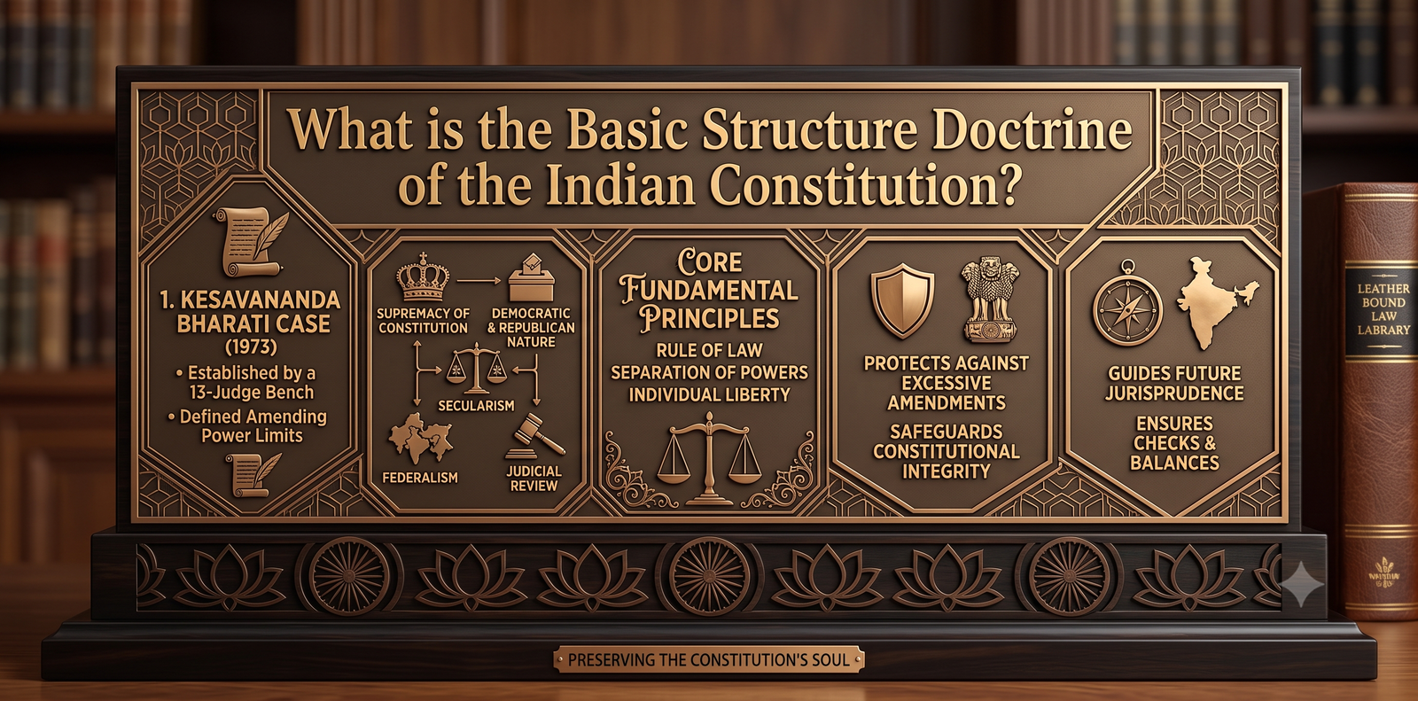 What is the Basic Structure Doctrine of the Indian Constitution?